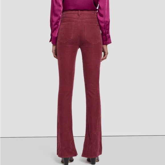 7 for all mankind TAILORLESS CORDUROY UHR SKINNY BOOT Size 27 - Picture 3 of 3